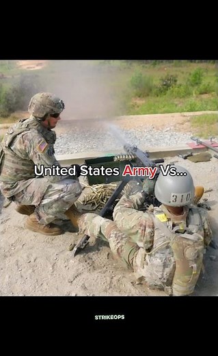 U.S Army vs Air Force vs Navy machine gun test - Who Has the Most Power?