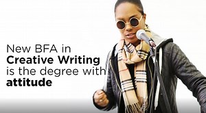 OCAD University’s new Creative Writing program is a hands-on, studio-based program about writing as artistic creation. Unlike other creative writing programs, you can blend writing with art and design studio classes at Canada’s biggest art and design university. Apply now for September, 2019 start. Learn more at OCADU.ca/CreativeWriting | OCAD University