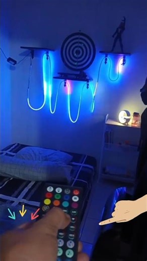 Lampu hias LED RGB running warna warni