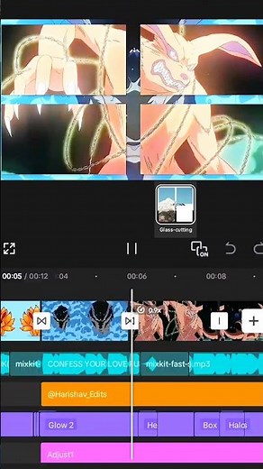 Tutorial For Edit Anime Video 🦊☠️…
