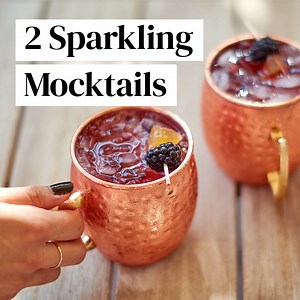 Gut-friendly sparkling mocktails are here for the happy hour we all need after a pie-filled weekend. Find out how to make @chefmeganmitch’s fizzy favorites → https://thrivemarket.com/blog/video-2-sparkling-superfood-mocktails | Thrive Market