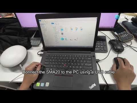 Using SMA20 for Static Surveying and Convert the Data Format to RINEX.