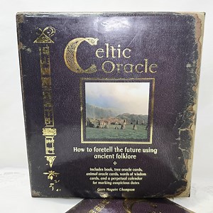 Celtic Oracle Created by Gerry Maguire Thompson - Authentic 60 Card Deck, Guidebook, Calendar Set - Out of Print Tarot - 1999 RARE OOP - Etsy Canada