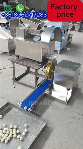 Automatic Dough Cutter and Rounder Machine | High Output 150kg/h #DoughCutter #DoughRounder