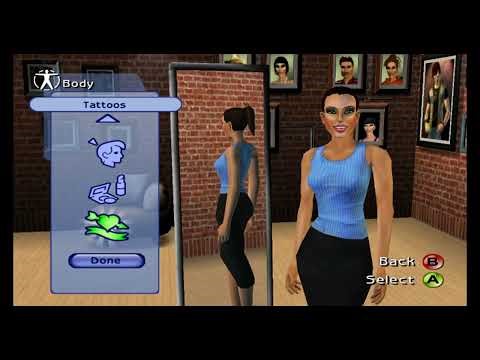 The Sims 2 via Xbox 360 gameplay hd