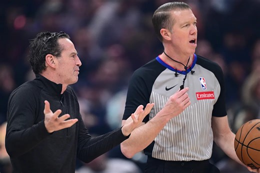 NBA to resume having referees wearing headsets, starting Tuesday. Test will run through Feb. 12