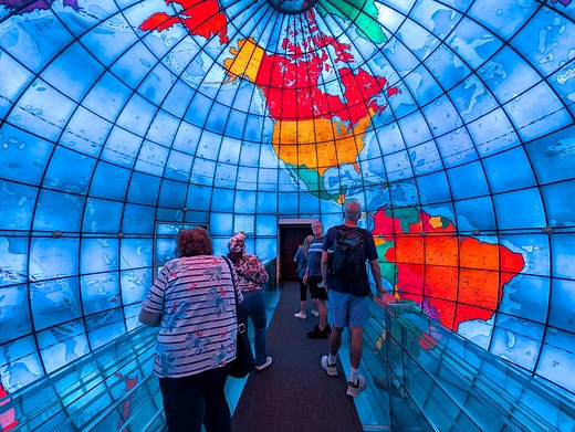 Boston bucket list: The 3-story stained-glass globe hidden in a library