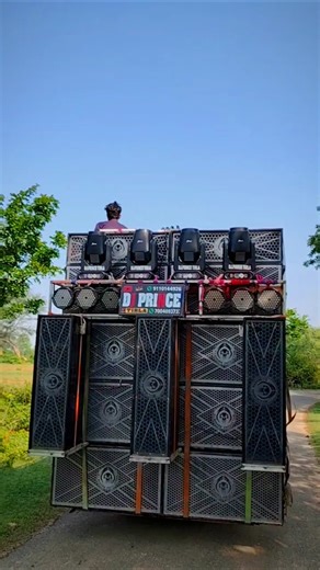 DJ PRINCE OFFICIAL 2×18 MONSTER BASS🔥SARZEN CABINET video shorts viral vlogs shortsvideo video