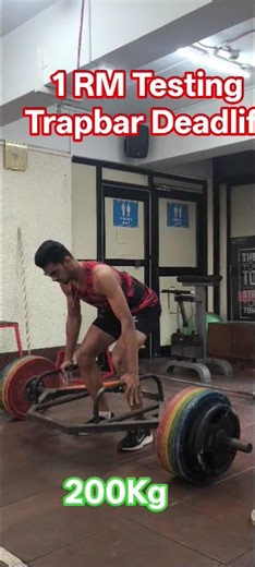 Trapbar Deadlift 1RM testing #sprinter #athletics #strengthtraining #strength #deadlift