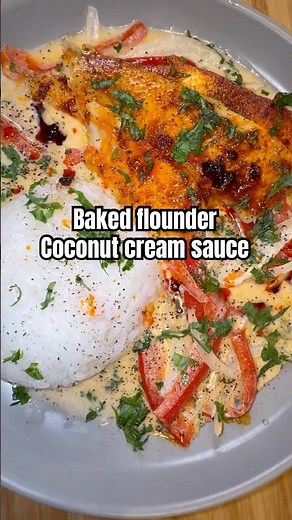 Oven Baked Fish in Coconut Cream Sauce | Quick & Delicious Recipe 😮‍💨