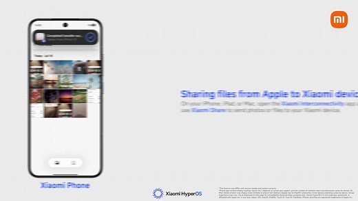 Sharing files between your Xiaomi phone and your iOS devices is now smoother！ With the latest Xiaomi Interconnectivity app update, the file transfer interface has a fresh new look. Here is your quick guide👇. #XiaomiHyperOS3 | Xiaomi HyperOS