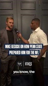 Mike Gesicki speaking on what helped prepare him for the NFL
