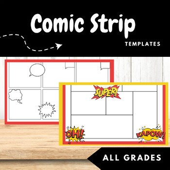Comic Strip Templates | 10 Printable Storytelling Pages