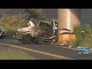 A fiery, fatal single-car crash on Farrington Highway raises concerns about speeding in the area