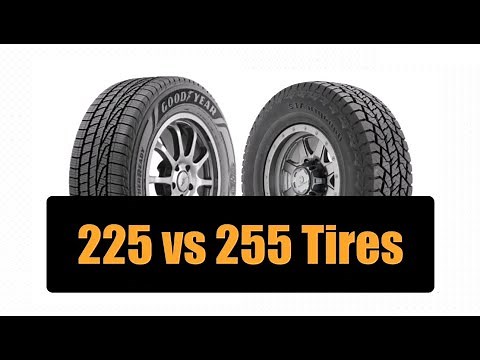 225 vs 255 Tires