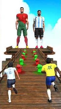 Maradona & Pelé VS 999 LVL Boss Can Maradona & Pelé Defeat Ronaldo & Messi Help Maradona & Pelé
