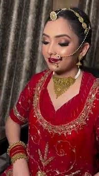 29th mini vlog face reveal // khusboo makeover // makeup artist // bridal wedding modal shot #makeup