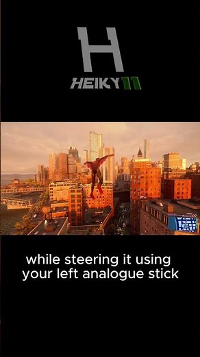 Part 3 How to use Web Wings in Marvel’s Spiderman 2 PS5 4K #shorts #viral
