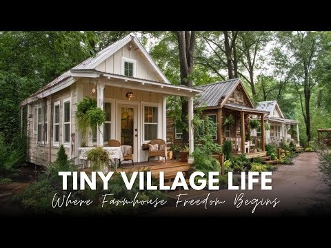 Tiny Dreams, Big Roots: Inside a Tiny House Village Built on Farmhouse Freedom