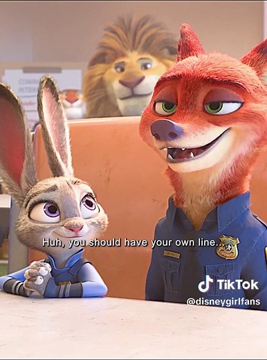 Nick became a police officer finally.#zootopia #foryou #fyp #movieclips #filmclips #animation