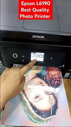 Epson L6190 L6170 Best Quality Photo Printer #epson #service #printersupportsoftware
