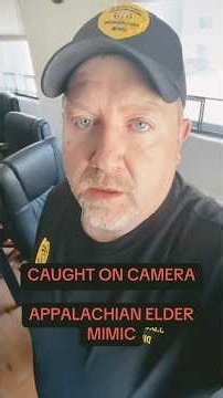 Appalachian Elder Mimic Caught On Camera