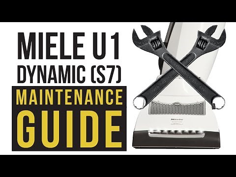 Miele U1 Dynamic (S7) - The 3 Steps To Maintain Your Miele Upright!