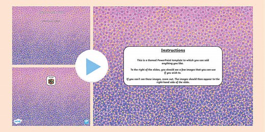 Editable 80s Themed PowerPoint Template