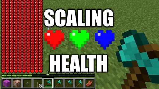 Scaling Health Mod Para Minecraft 1.20.1, 1.19.2, 1.18.2, 1.17.1, 1.16.5, 1.15.2, 1.14.4, 1.13.2, 1.12.2, 1.11.2, 1.10.2, 1.9.4 - ZonaCraft