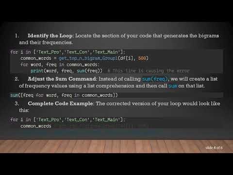 Solving the TypeError: 'numpy.longlong' object is not iterable in Python