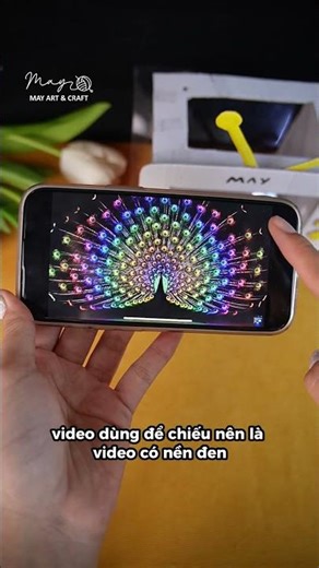 Lưu ý khi làm máy chiếu 3D mini - DIY cùng thú bông vải Tiệm tạp hoá nhà May