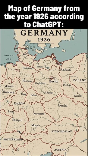 Exploring Germany's 1926 Map: Historical Insights