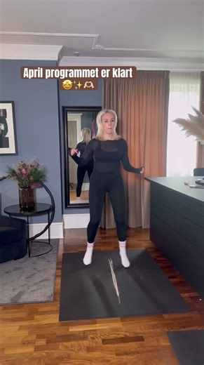 April programmet er klart og sendes ut til alle som er på vårt nyhetsbrev🤩