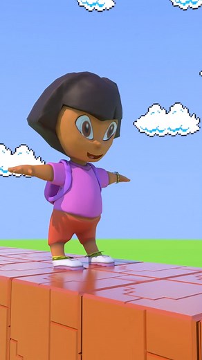 Dora eats a Giant Mushroom and then this happened!!! 🍄 #animation #fun #funny #meme #3danimation #doratheexplorer #doralaexplloradora #dora | Idan David Art