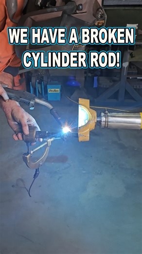 1.2M views · 14K reactions | Broken In Half: Making a New Cylinder Rod! | Cutting Edge Engineering Australia | Facebook