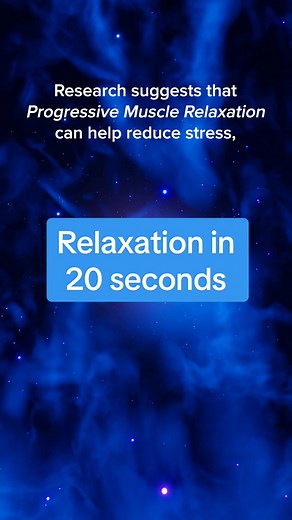 Progressive Muscle Relaxation can help reduce stress, enhance relaxation, and improve sleep. Try this exercise before bed tonight. 💤