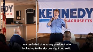 There was a young president who looked up at the moon half a century ago and said: “let’s go there.” We did that—with less technology than we have in an iPhone today. Democrats can’t be afraid of putting out bold ideas—and fighting like hell for them. | Joe Kennedy III