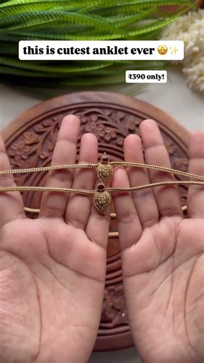 ✨ Elegant Anklet | Premium Finish | Trendy Collection