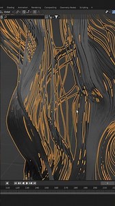 Creating a Cinematic Abstract Animation in Blender FAST! #shorts