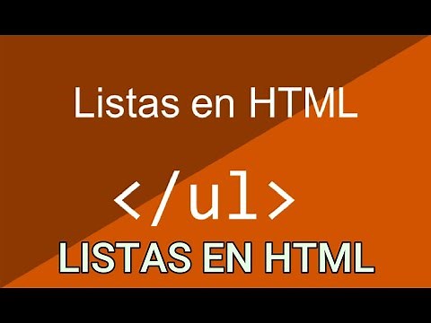 CÓMO HACER LISTAS EN HTML (LISTAS ORDENADAS Y DESORDENADAS HTML) | LISTAS DE DEFINICIÓN HTML
