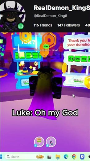 I Dropped 10,000 Robux #roblox #shorts #viral