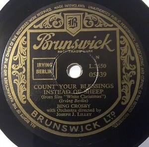 Bing Crosby - Count Your Blessings Instead Of Sheep / What Can You Do With A General