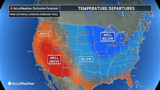 Polar vortex to keep frigid pattern locked over eastern US through much of February