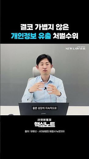 벌금만 수백만원? 개인정보 침해 처벌 수위 알려드립니다. #개인정보보호법