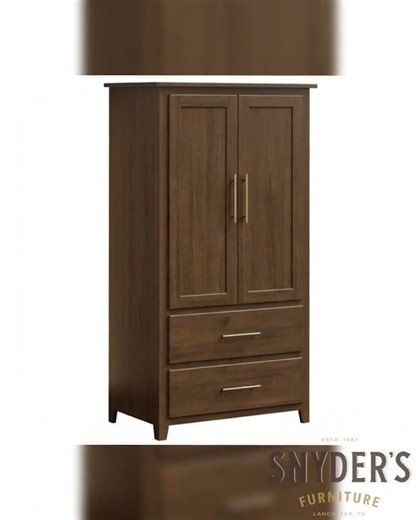 Amish Bel Air Solid Wood Armoire