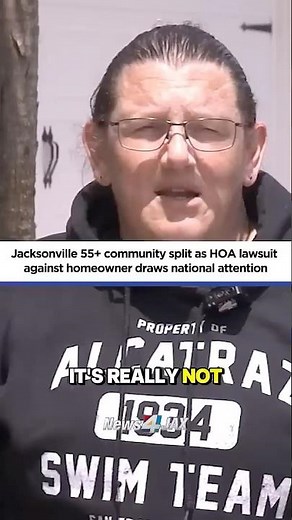Jacksonville 55+ community split as HOA lawsuit against homeowner, 28, draws national attention
