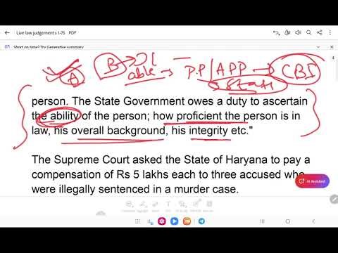 2025 IMPORTANT SUPREME COURT JUDGEMENTS