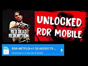 Red Dead Redemption MOBILE Android, APK MOD UNLOCKED