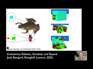 Invited talk for the 2025 ShanghAI Lectures: "Evolutionary robotics, Xenobots, and Beyond."