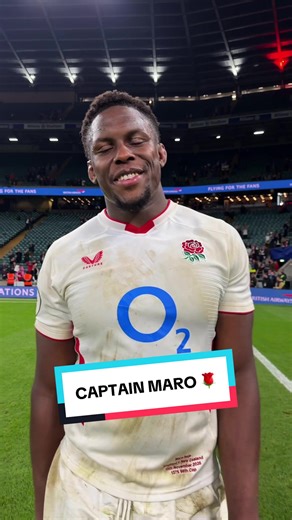 A message from our captain 🌹 #englandrugby #rugby